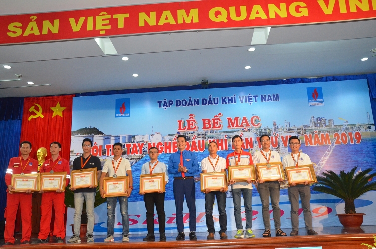 Bế mạc và trao giải Hội thi tay nghề Dầu khí lần thứ VI năm 2019