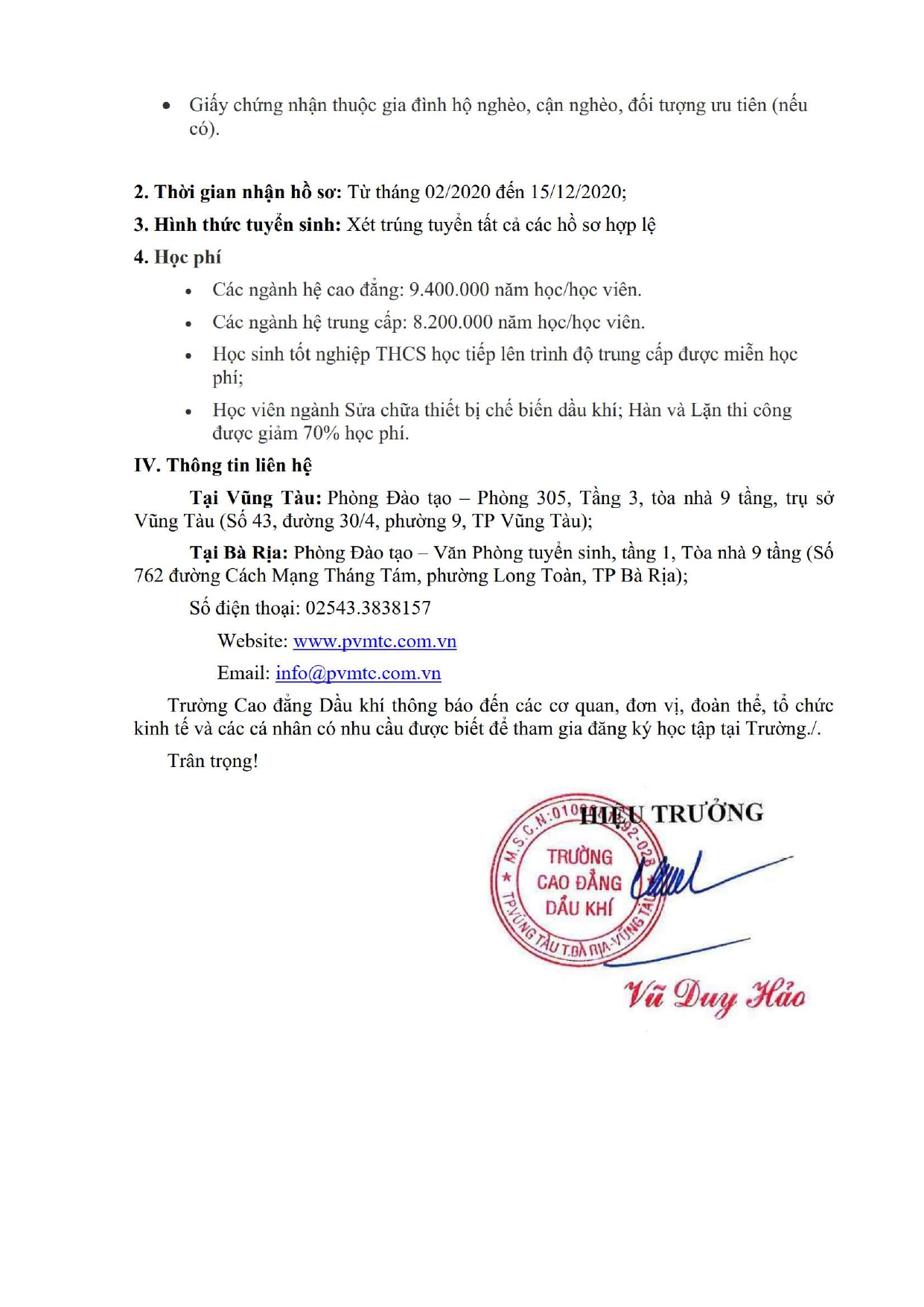 Tb Tuyen Sinh 2020 Page 0002