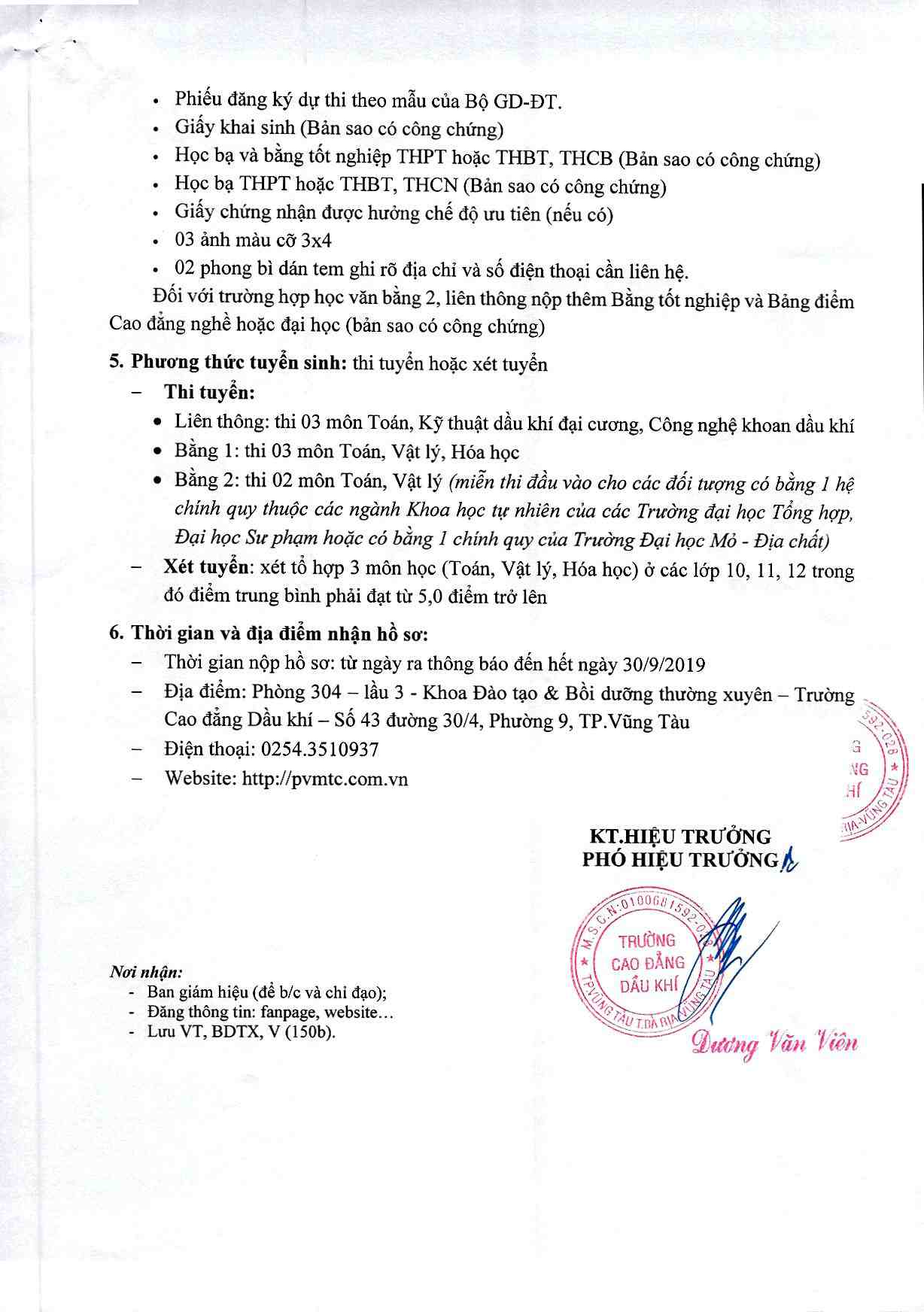 Thong Bao Tuyen Sinh Lien Thong Dh Mo Dc 2019 Page 2 Image 0001